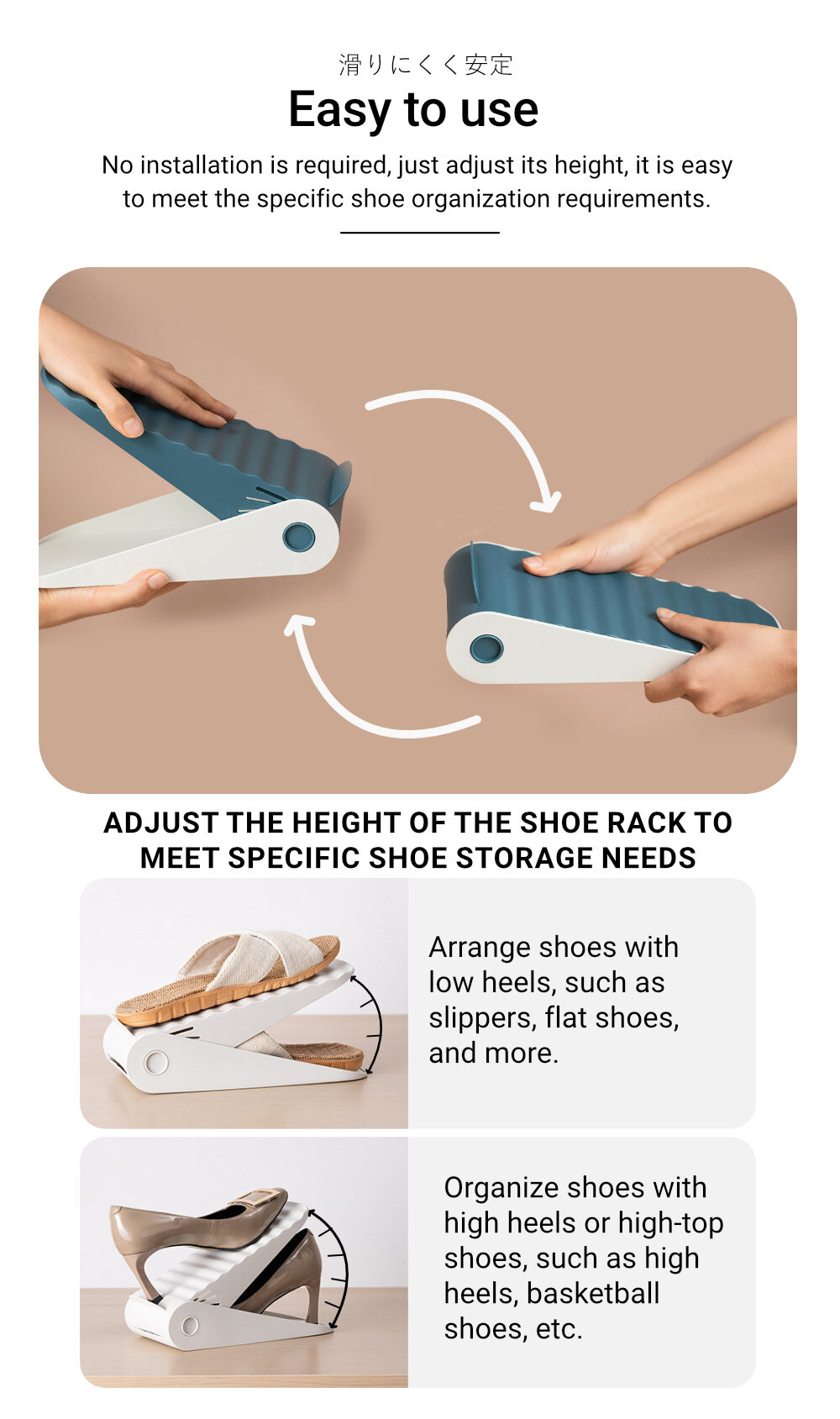 KL015 V-shaped Shoe Rack _6_